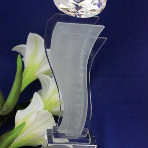 水晶獎杯